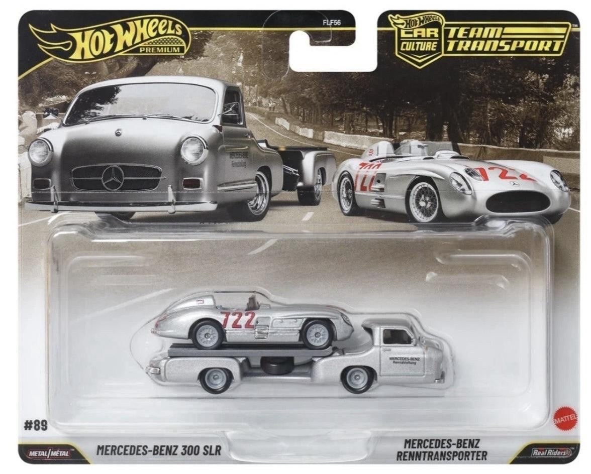 2026 Hot Wheels Premium Car Culture Team Transport Mercedes-Benz 300 SLR #89