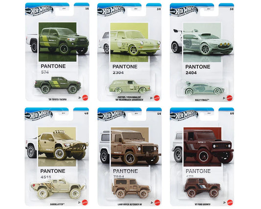 2026 Hot Wheels Silver Series Pantone JKY47-956B Factory Sealed Case of 10 Cars
