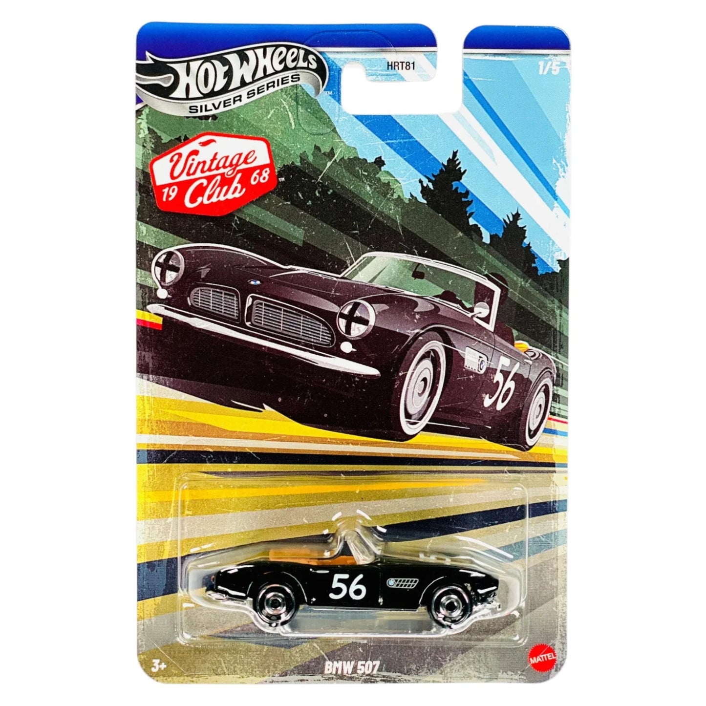 2026 Hot Wheels Silver Series Vintage Club Racing Factory Sealed Case of 10 Cars HRT81-956J
