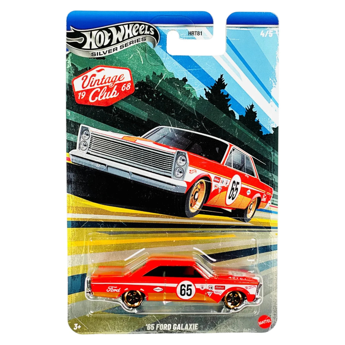 2026 Hot Wheels Silver Series Vintage Club Racing Factory Sealed Case of 10 Cars HRT81-956J