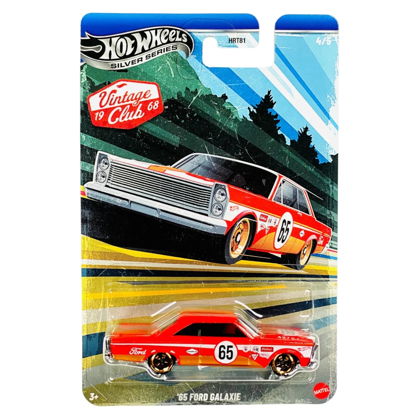 2026 Hot Wheels Silver Series Vintage Club Racing Factory Sealed Case of 10 Cars HRT81-956J