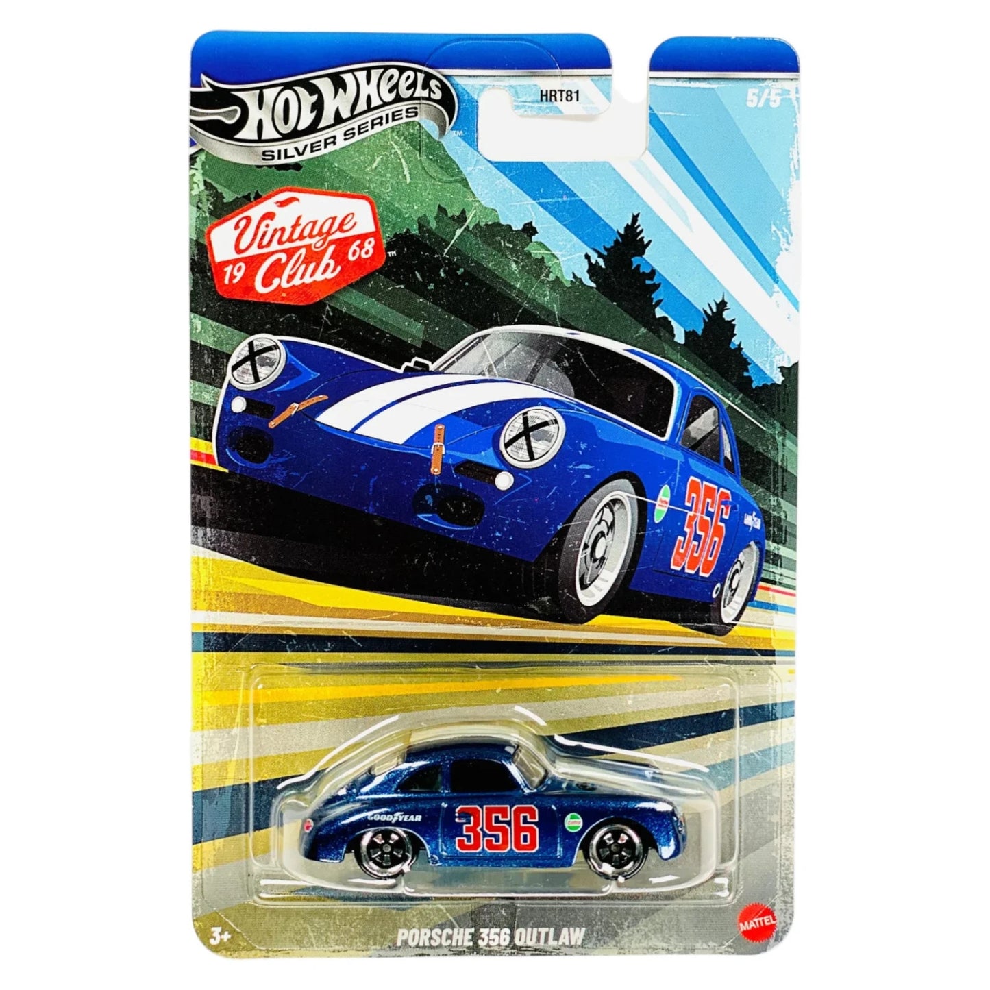 2026 Hot Wheels Silver Series Vintage Club Racing Factory Sealed Case of 10 Cars HRT81-956J