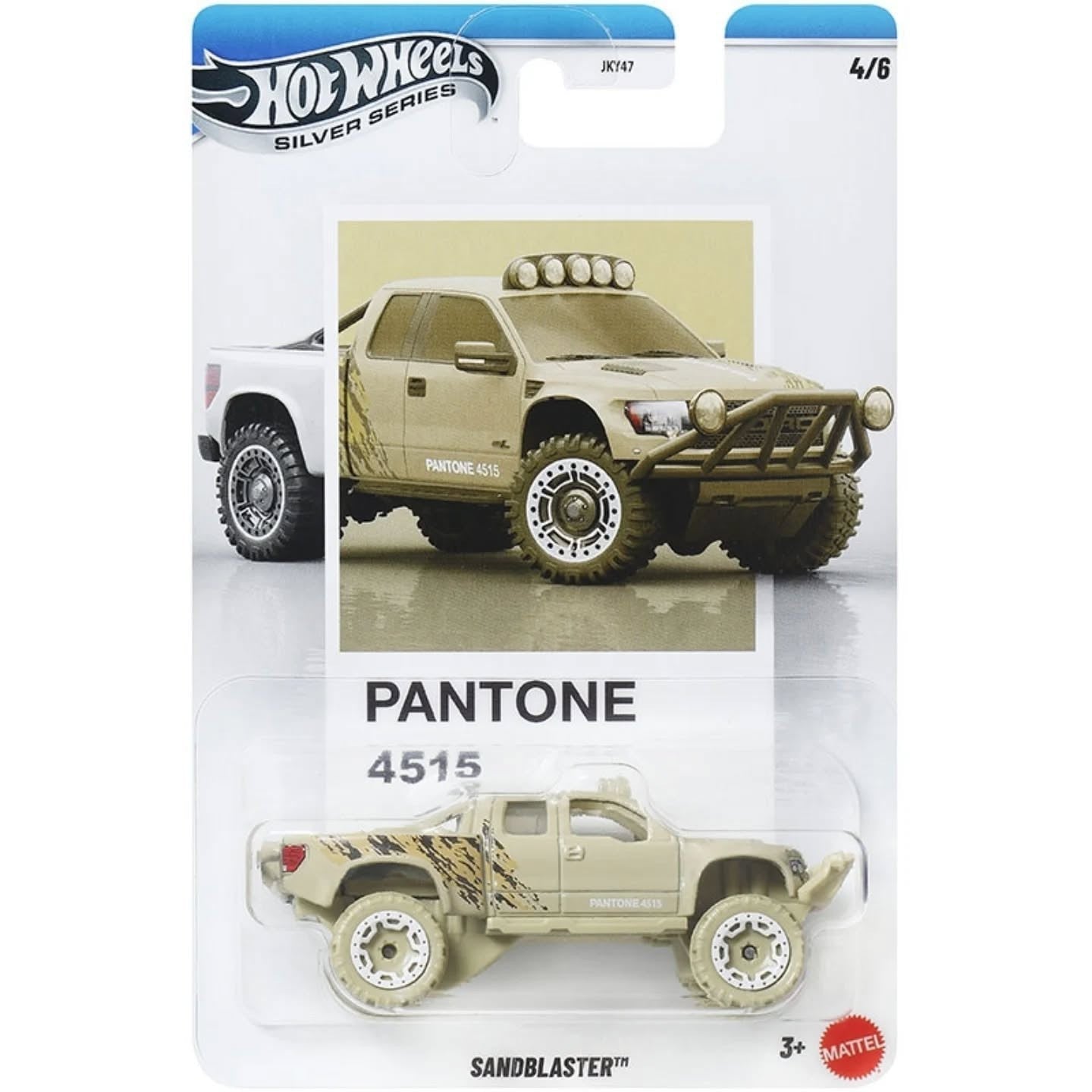 2026 Hot Wheels Silver Series 4515 Pantone 4/6 Ford F-150 Sandblaster