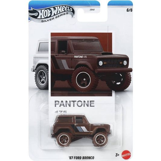 2026 Hot Wheels Silver Series 175 Pantone 6/6 '67 Ford Bronco Chase
