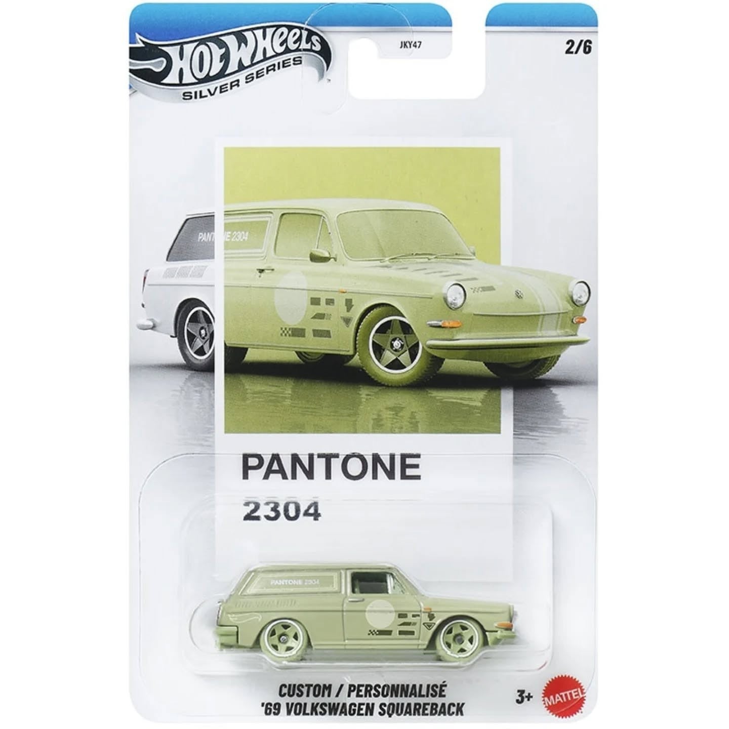 2026 Hot Wheels Silver Series 2304 Pantone 2/5 Custom '69 Volkswagen Squareback