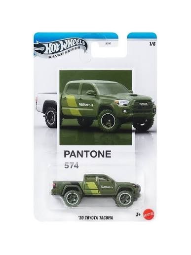 2026 Hot Wheels Silver Series 574 Pantone 1/6 '20 Toyota Tacoma