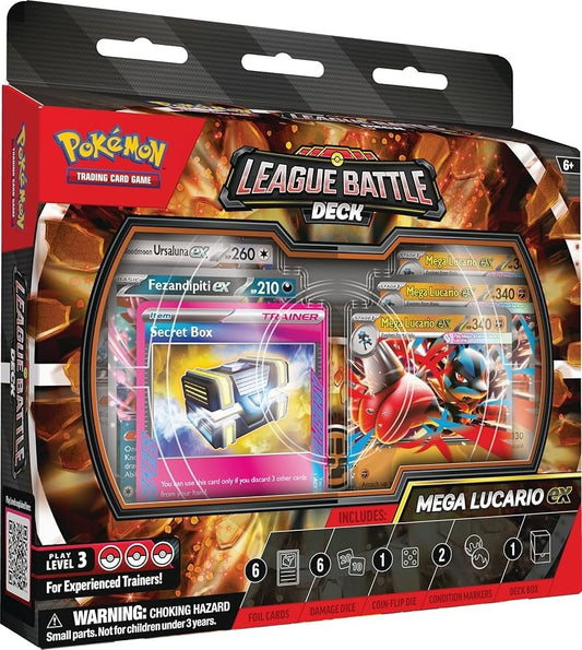 POKEMON LEAGUE BATTLE DECK MEGA LUCARIO EX