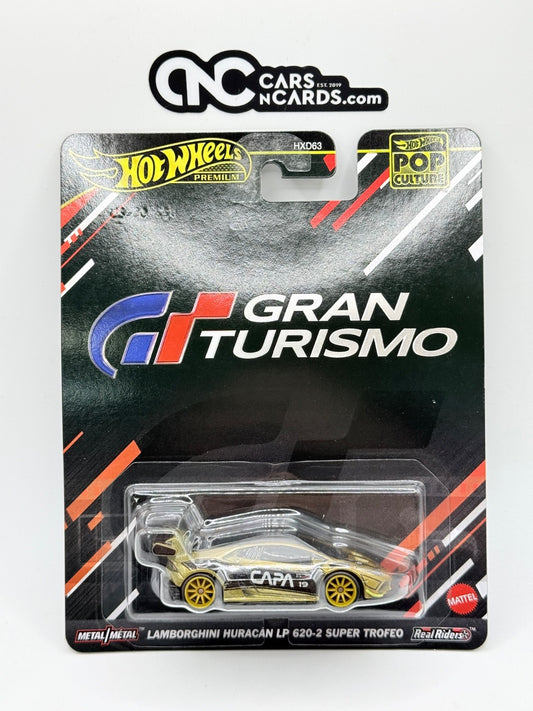 2025 Hot Wheels Premium Pop Culture Gran Turismo Lamborghini Huracan LP 620-2