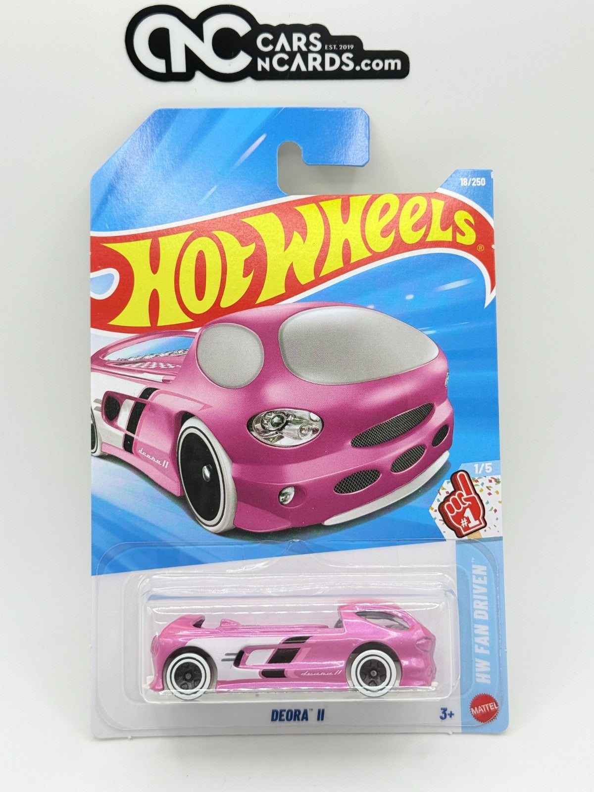 2026 Hot Wheels HW Fan Driven 1/5 Deora II Pink (Soft Corners)