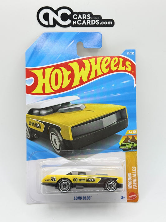 2026 Hot Wheels Wagons 4/10 Long Bloc Mooneyes (Soft Corners)