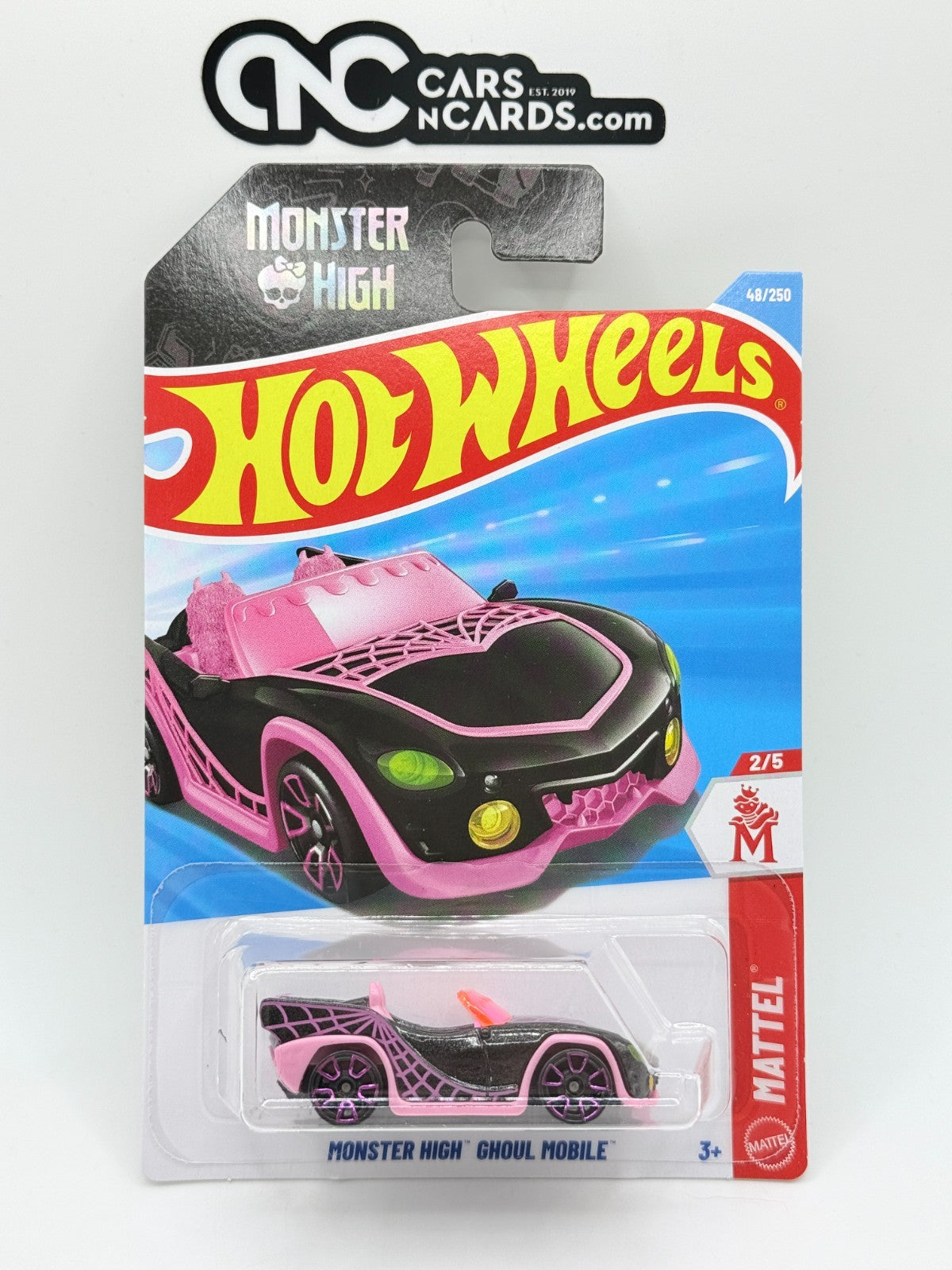 2026 Hot Wheels Mattel 2/5 Monster High Ghoul Mobile
