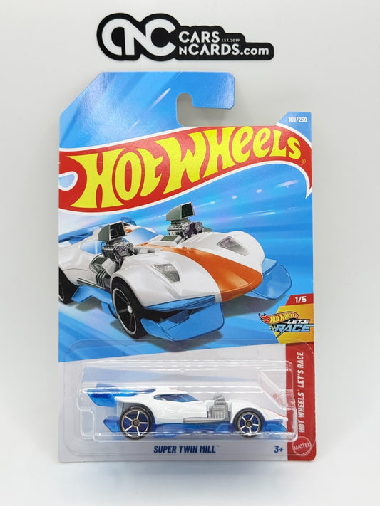 2026 Hot Wheels Hot Wheels Let's Race 1/5 Super Twin Mill White