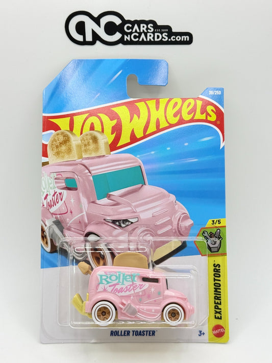 2026 Hot Wheels Experimotors 3/5 Roller Toaster Pink