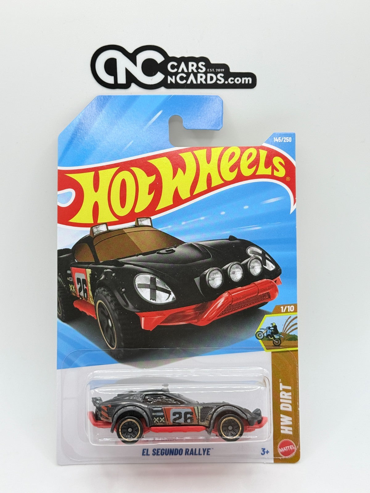 2026 Hot Wheels HW Dirt 1/10 El Segundo Rallye Black