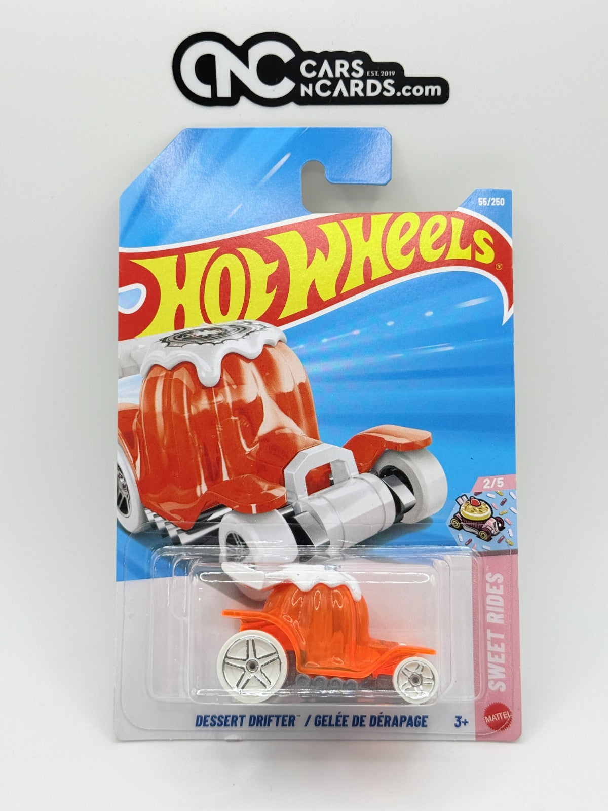 2026 Hot Wheels Sweet Rides 2/5 Dessert Drifter Orange (Soft Corners)