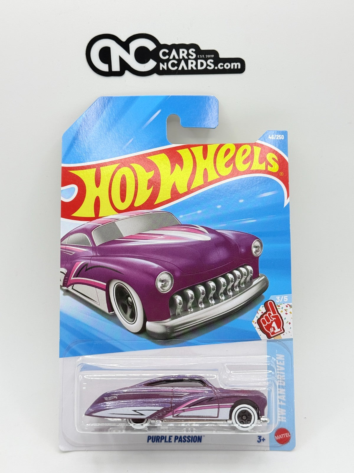 2026 Hot Wheels HW Fan Driven 3/5 Purple Passion