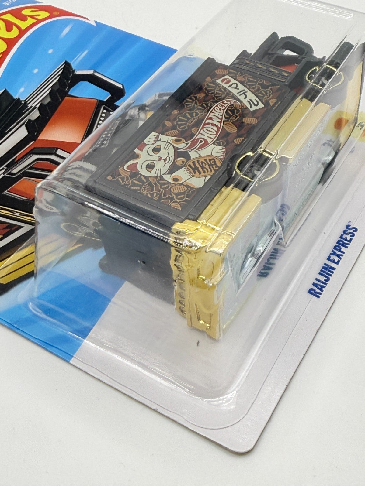 2026 Hot Wheels HW Heavyweights 3/5 Raijin Express (Cracked Blister)