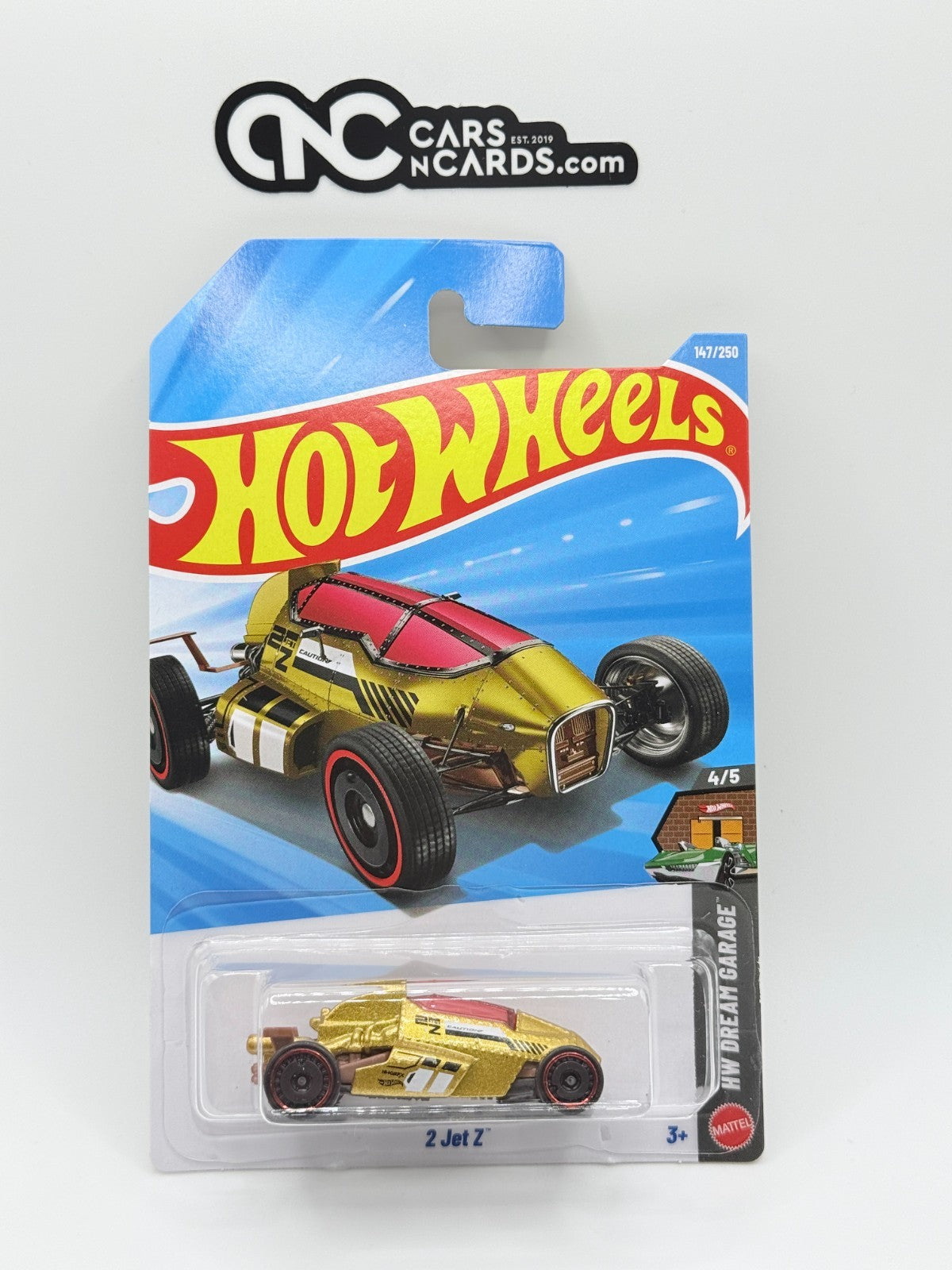 2026 Hot Wheels HW Dream Garage 4/5 2 Jet Z Treasure Hunt (Soft Corners)