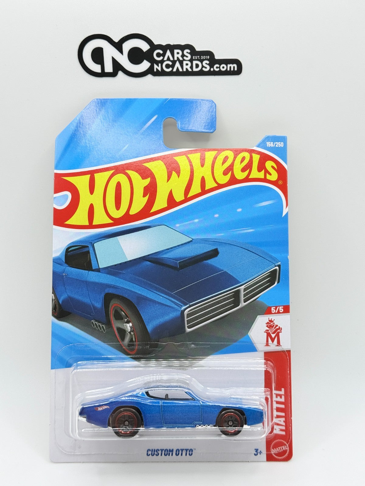 2026 Hot Wheels Mattel 5/5 Custom Otto (Soft Corners)