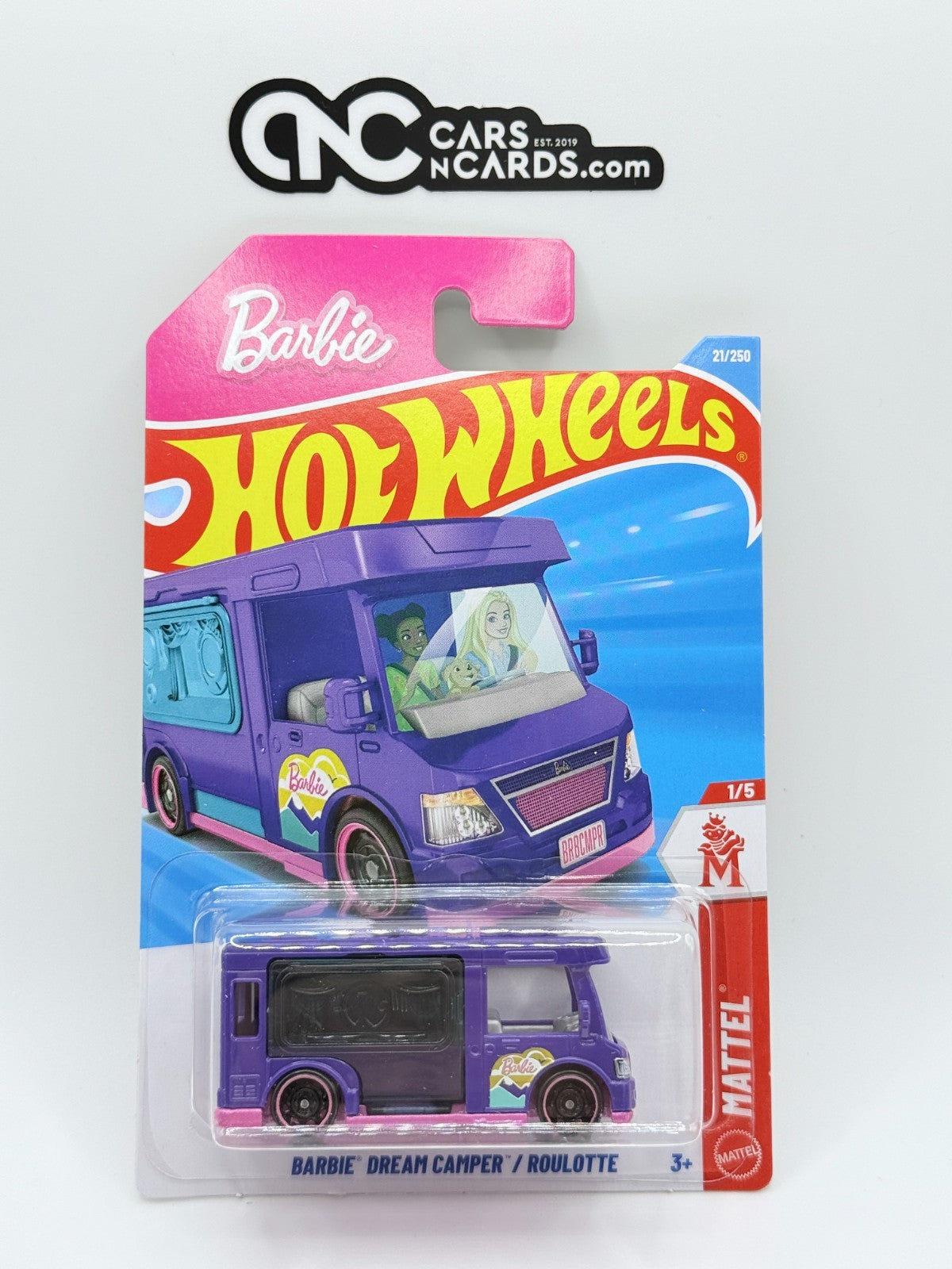 2026 Hot Wheels Mattel 1/5 Barbie Dream Camper (Soft Corners)