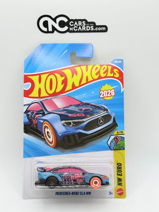 2026 Hot Wheels HW Euro 9/10 Mercedes-Benz CLA HW (Soft Corners)