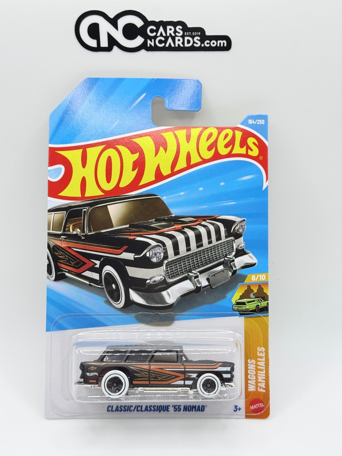 2026 Hot Wheels Wagons 6/10 Classic '55 Nomad (Soft Corners)