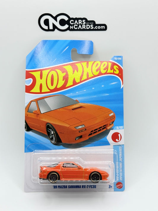 2026 Hot Wheels HW J-Imports 5/10 '89 Mazda Savanna RX-7 FC3S (Soft Corners)