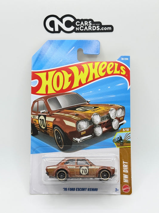 2026 Hot Wheels HW Dirt 3/10 '70 Ford Escort RS1600 (Soft Corners)