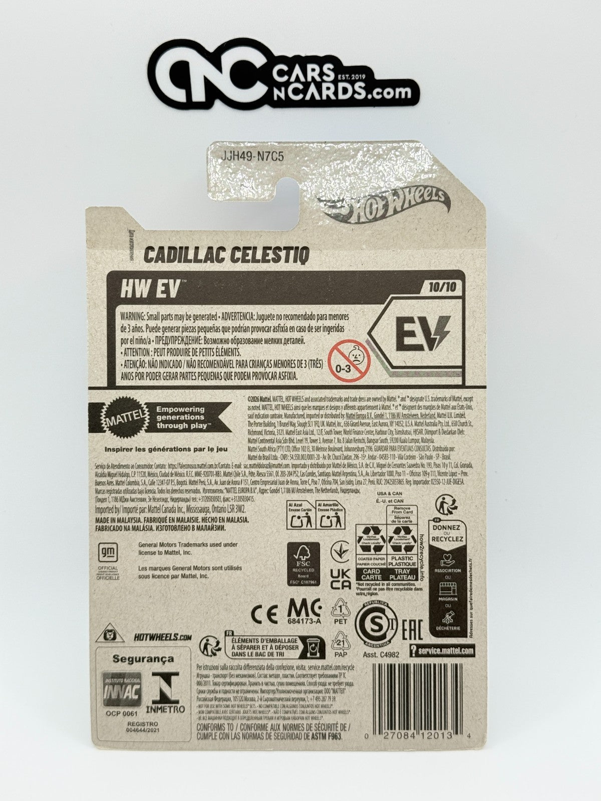 2026 Hot Wheels HW EV 10/10 Cadillac Celestiq (Soft Corners)