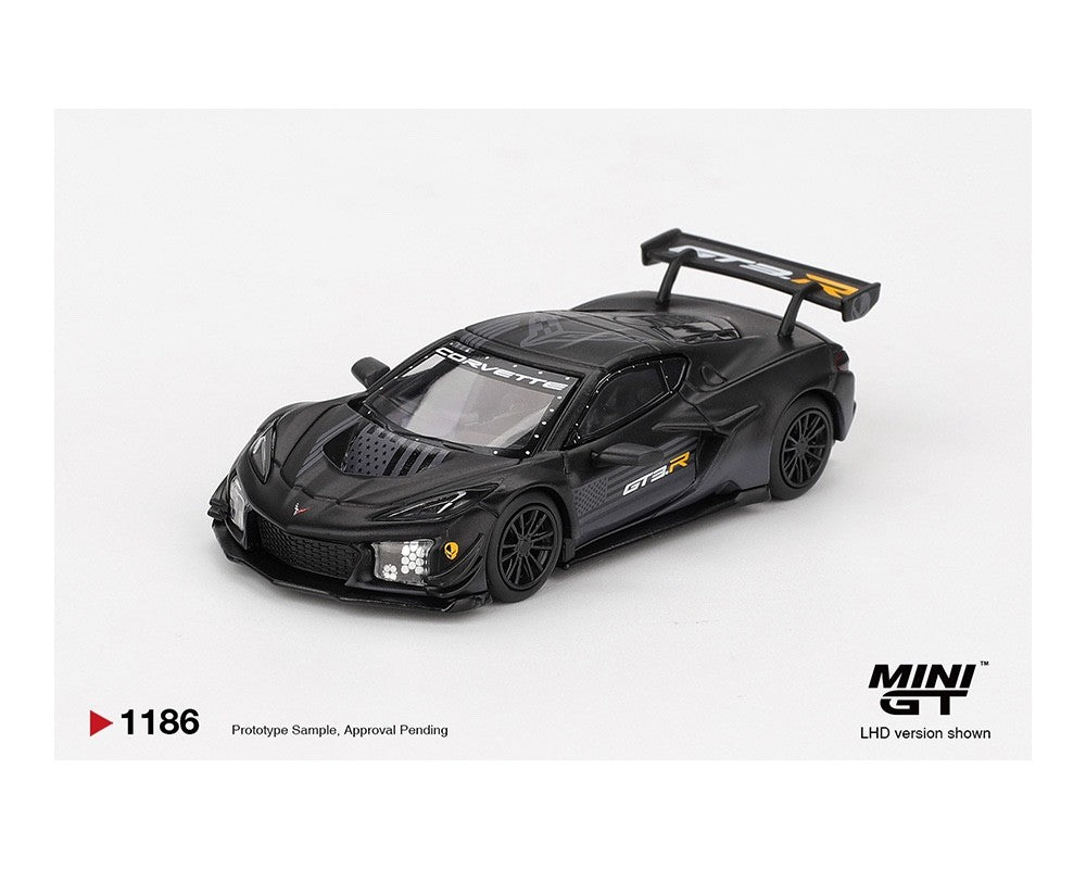 Mini GT 1:64 Chevrolet Corvette Z06 GT3.R Road America Test Car MGT01186-BL