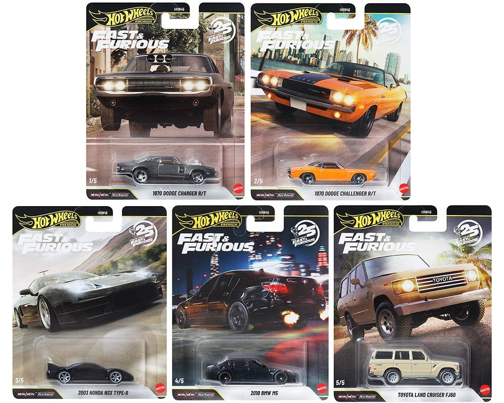 2026 Hot Wheels Fast & Furious 25TH Anniversary Premium Q Assortment Sealed Case