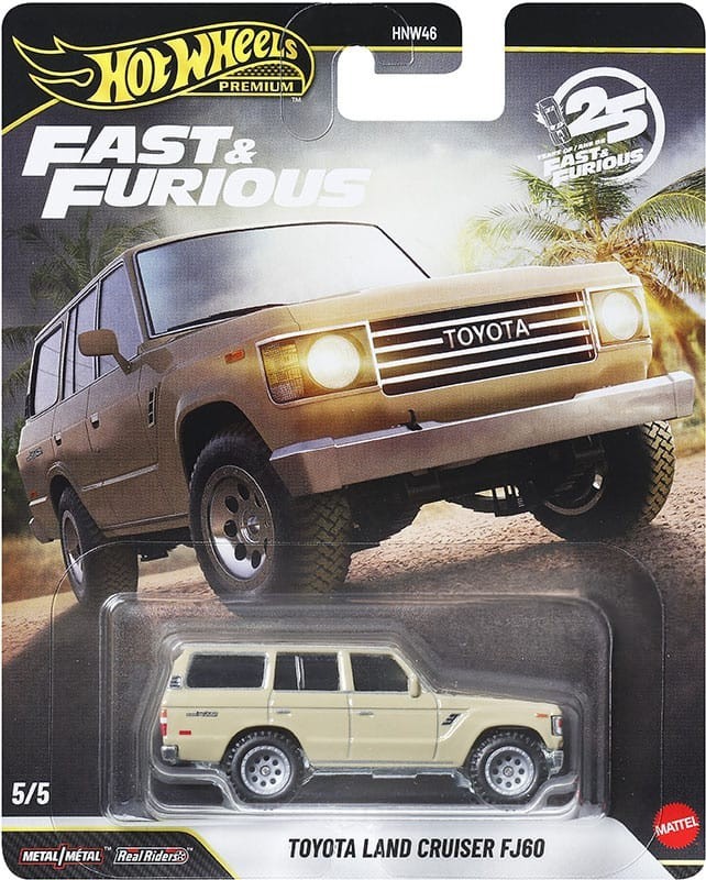 2026 Hot Wheels Fast & Furious 25th Anniversary 5/5 Toyota Land Cruiser FJ60