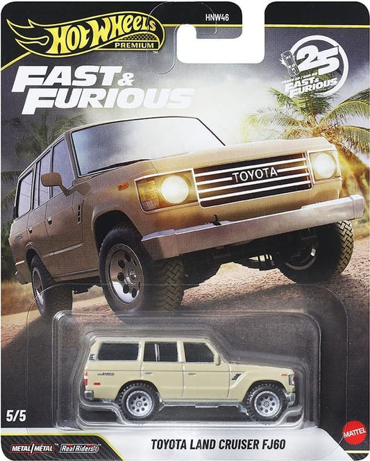 2026 Hot Wheels Fast & Furious 25th Anniversary 5/5 Toyota Land Cruiser FJ60