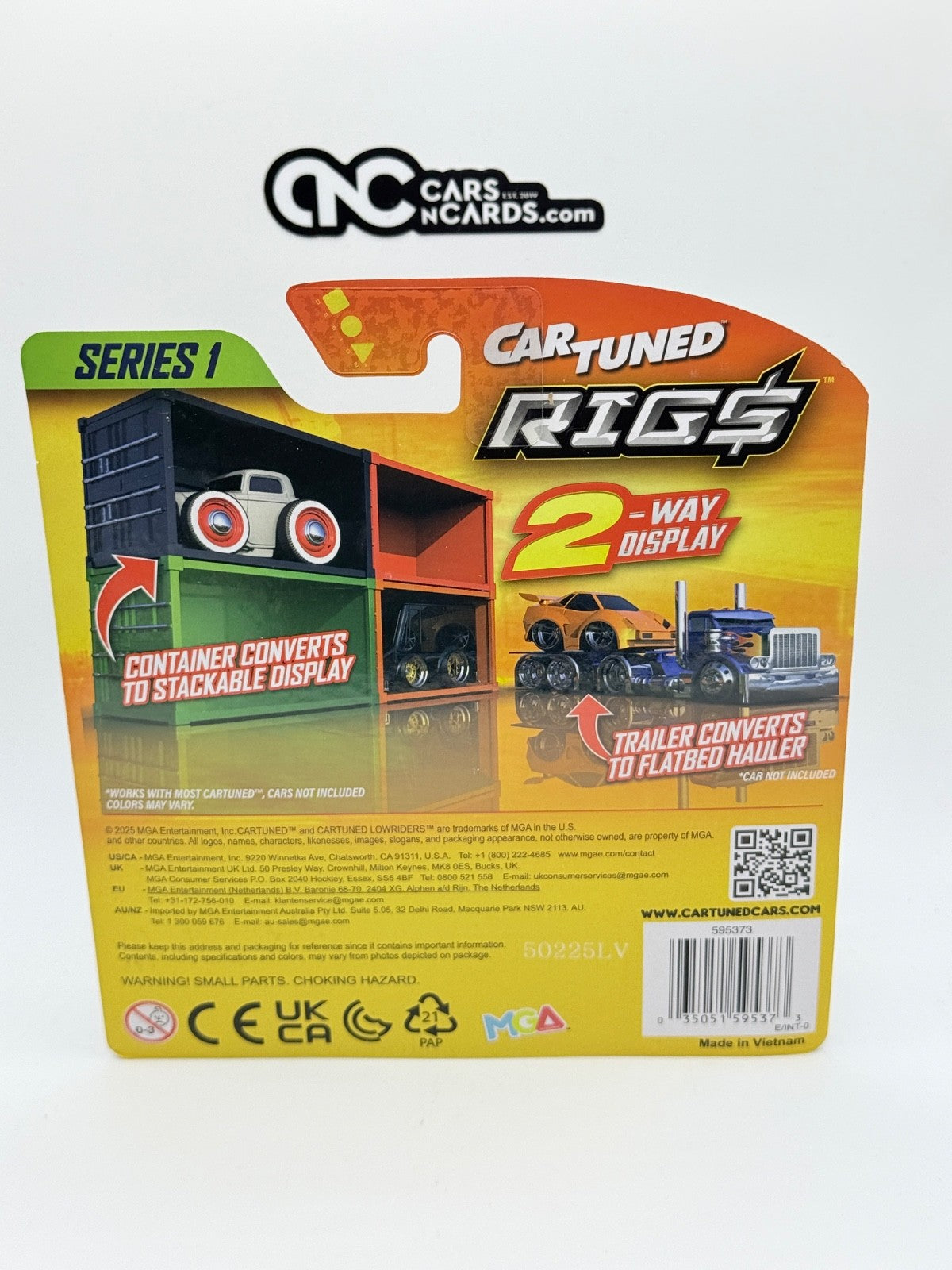 CarTuned 1:64 Container Rigs Series 1 Sneaky Pete Container 02 Blue/Red