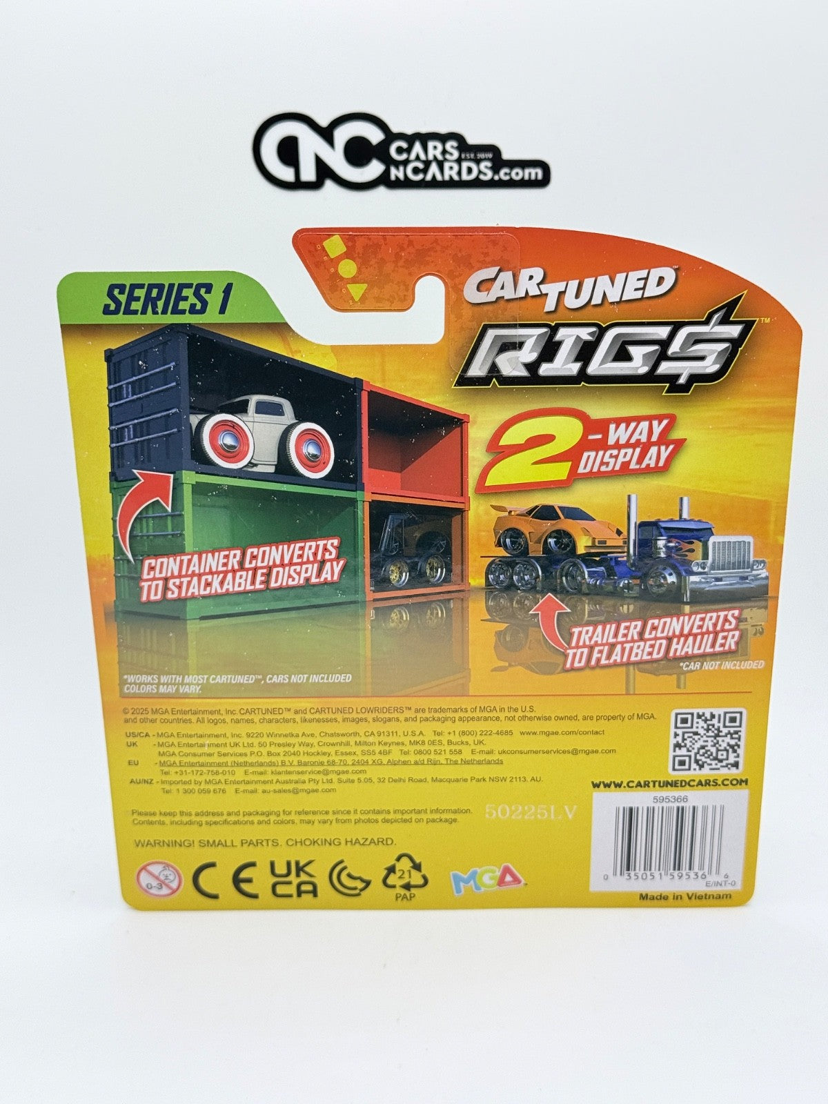 CarTuned 1:64 Container Rigs Series 1 Sneaky Pete Container 01 Purple/Green