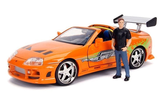 Jada Fast & Furious Brian’s 1995 Toyota Supra Diecast Model 1:24 30738 NIP