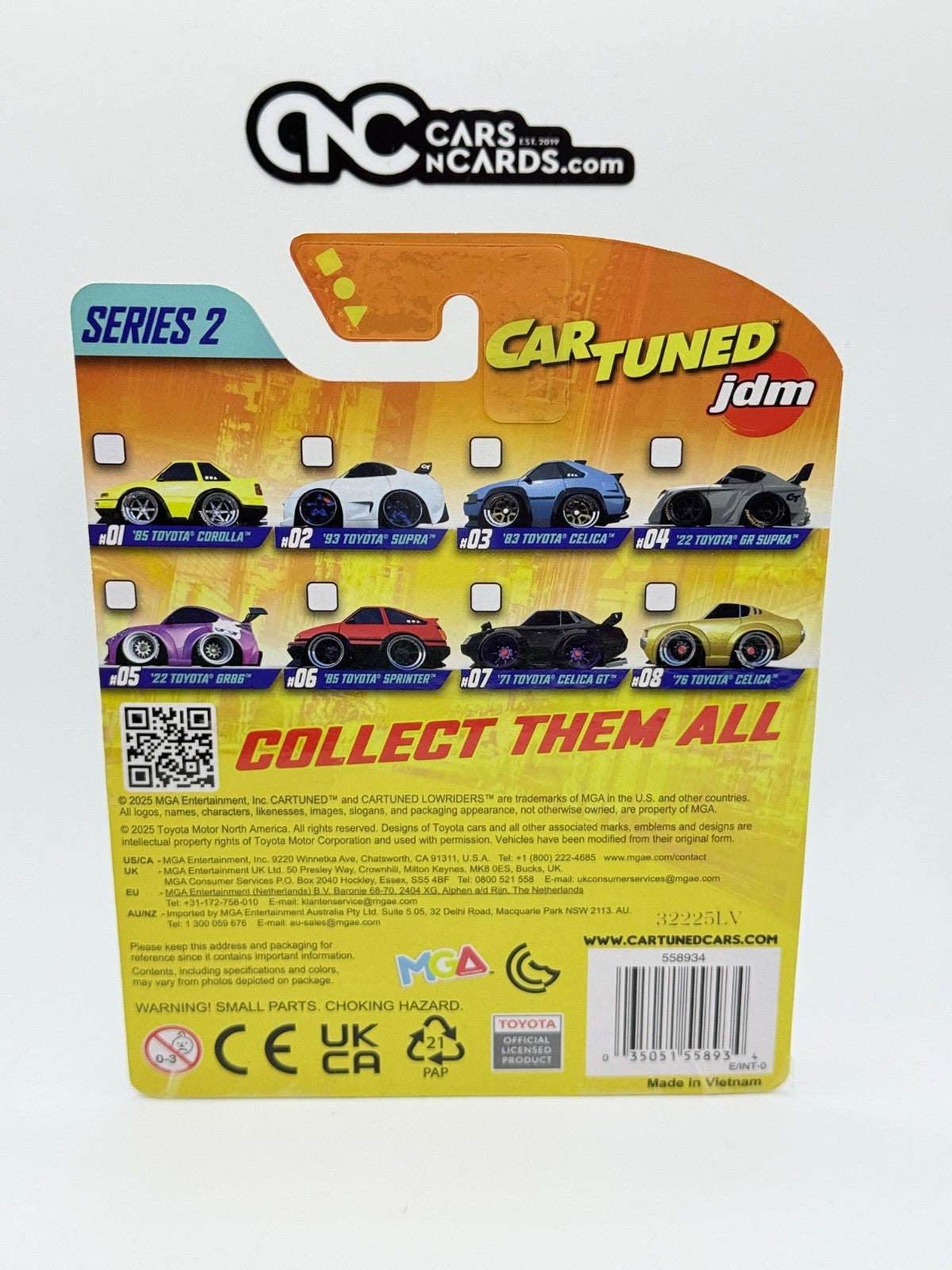CarTuned 1:64 Series 2 JDM Tuners '22 Toyota GR86 04/08 Gray