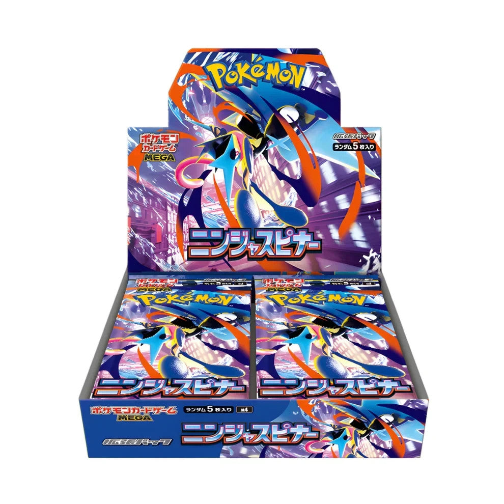 Pokémon Ninja Spinner M4 Japanese Booster Box Sealed