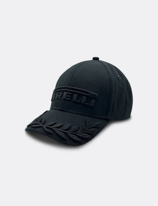 Pirelli Podium Limited Edition "Lights Out" Stealth Hat - Black