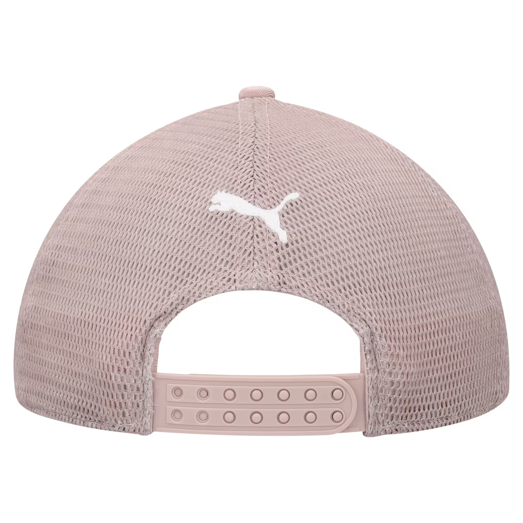 Scuderia Ferrari F1 Puma Race Trucker Hat - Rose Latte