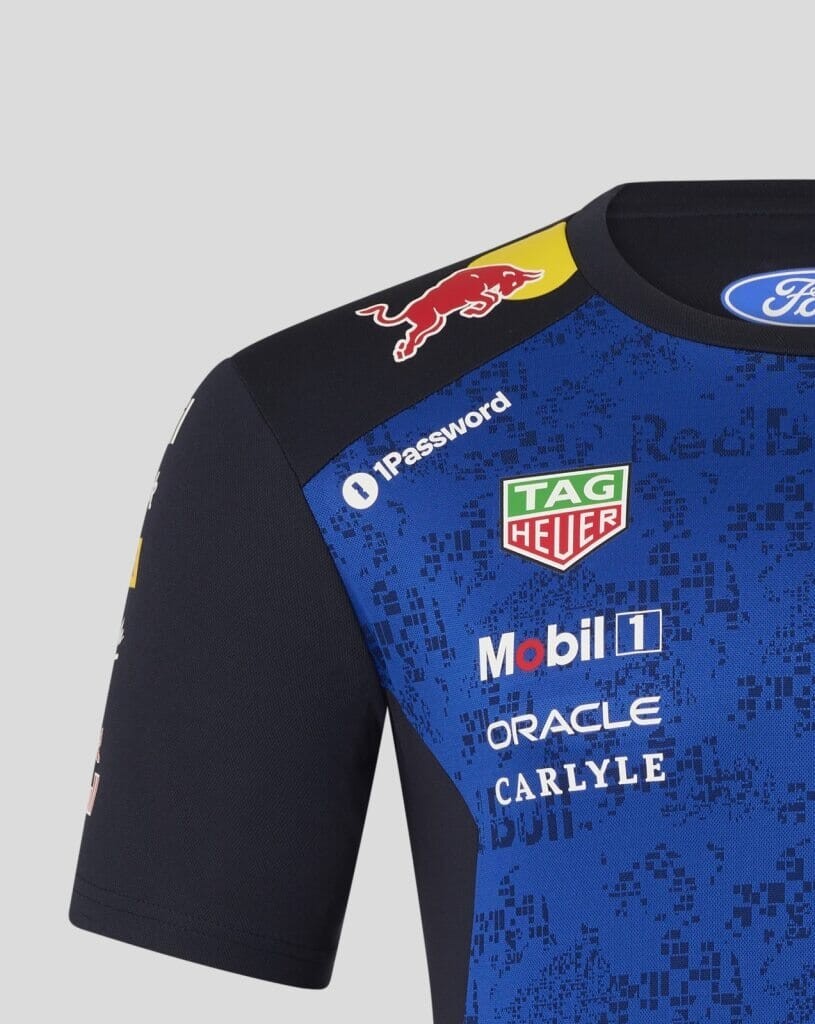 Red Bull Racing F1 Men's 2026 Team T-Shirt- Blue/Navy