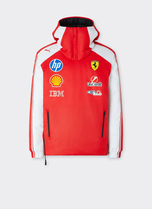 Scuderia Ferrari F1 2026 Team Reversible Jacket - Puma Red