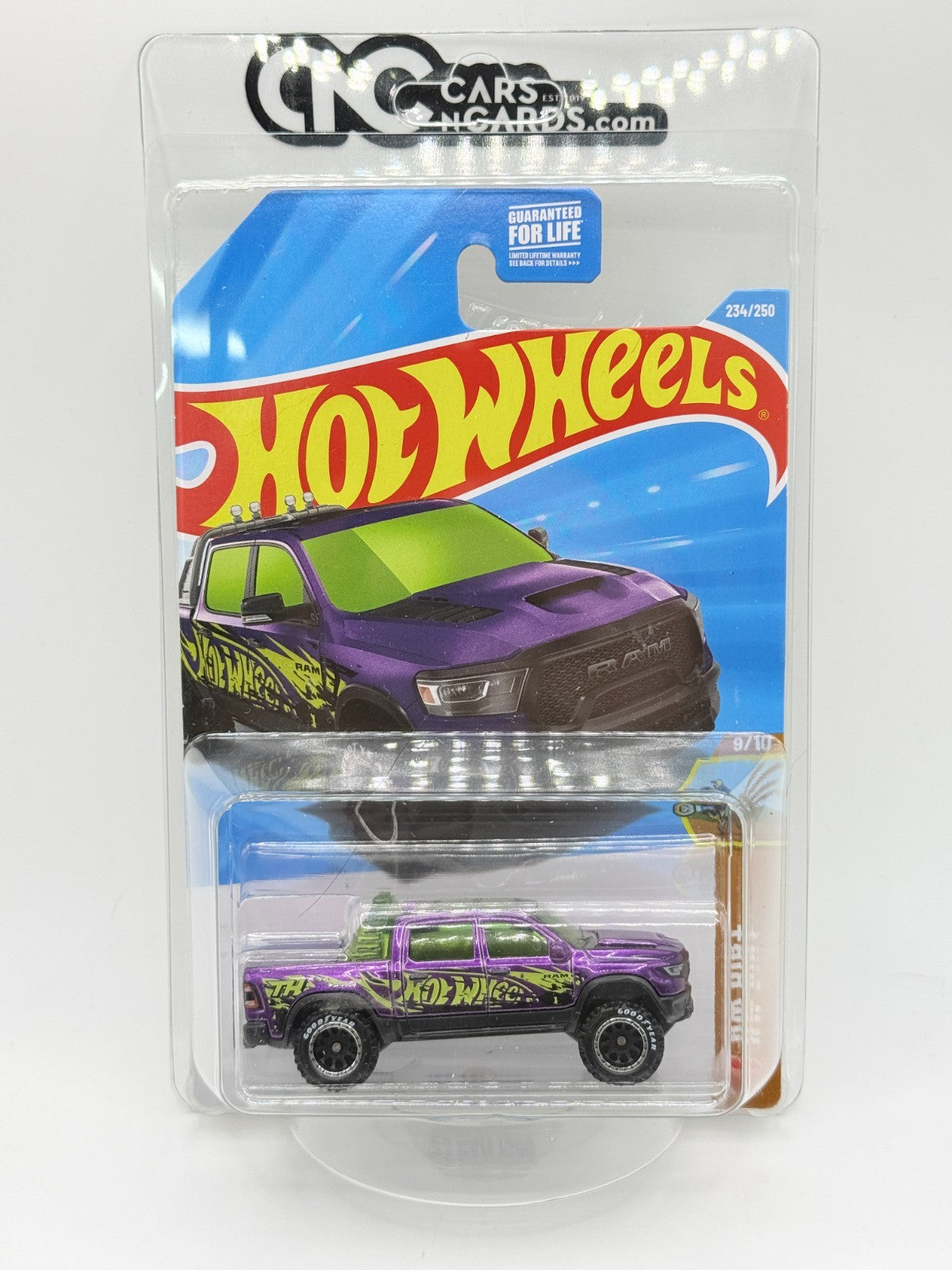 2026 Hot Wheels '23 Dodge Ram 1500 Purple Super Treasure Hunt With Protector