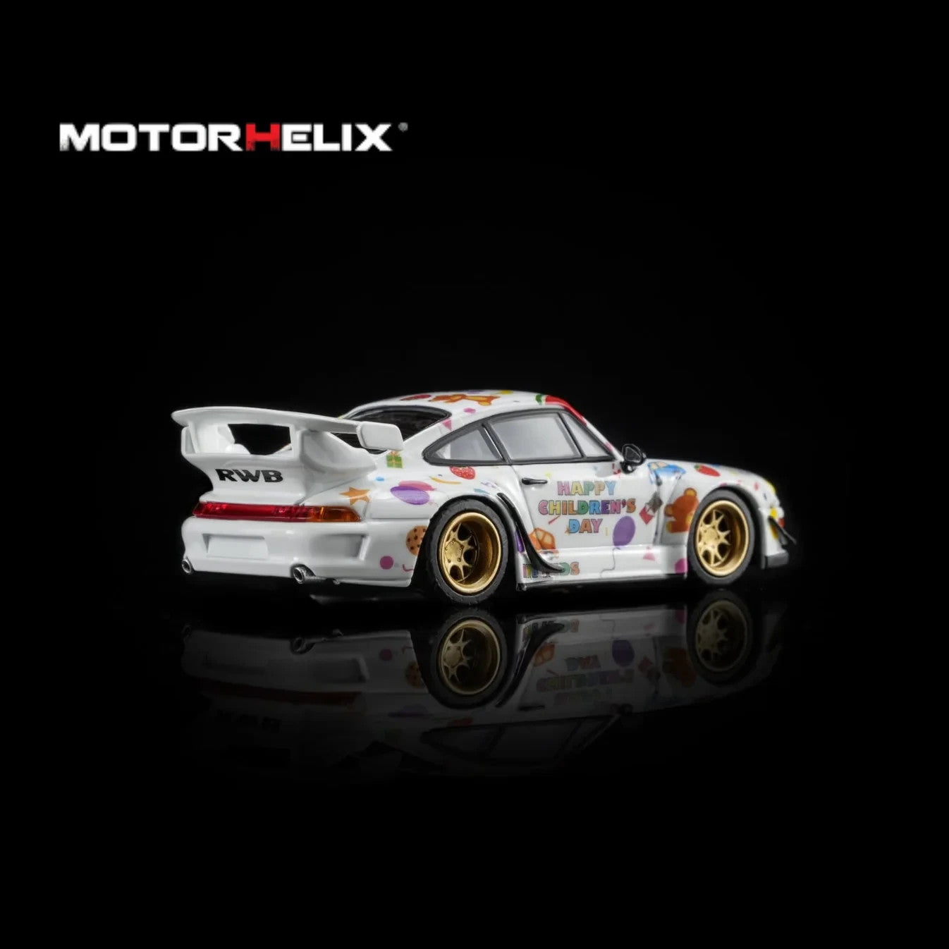 MOTORHELIX 1:64 RWB 993 Children’s Day Limited Edition M62210