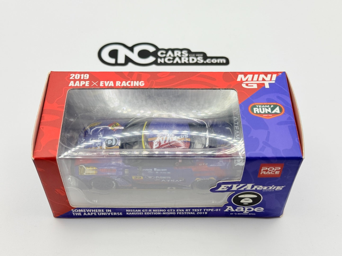 MiniGT x PopRace Nissan GT-R Nismo GT3 EVA 01 Kakusei Edition No.173