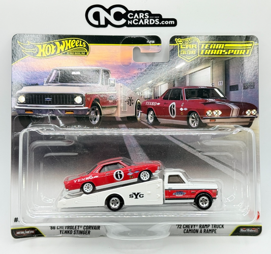 2026 Hot Wheels Premium Car Culture Team Transport Chevrolet Corvair (Damaged)