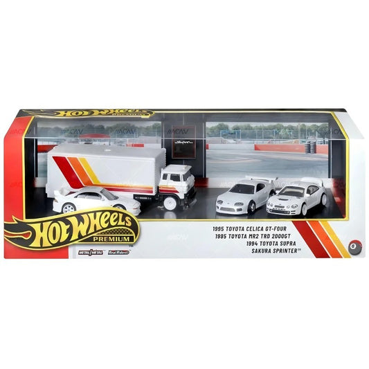 2026 Hot Wheels Premium Car Culture Diorama Toyota Set