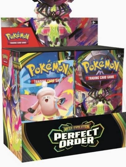 Pokemon TCG Mega Evolution Set 3 Perfect Order Booster Box Sealed