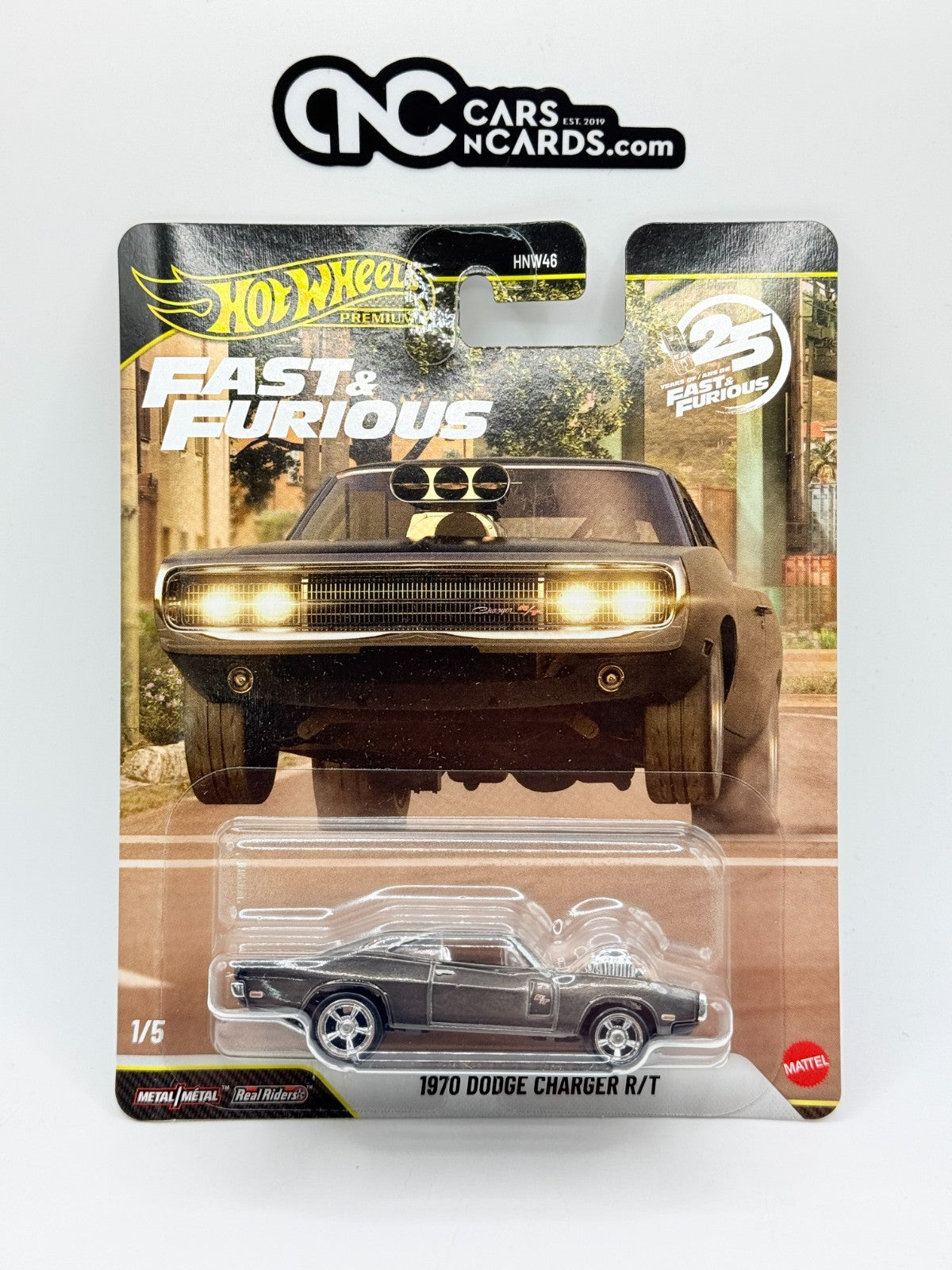 2026 Hot Wheels Fast & Furious 25th Anniversary 1970 Dodge Charger CHASE Damaged