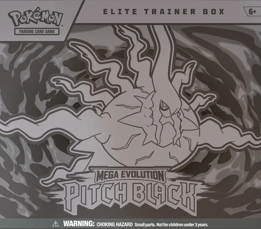 Pokemon TCG ME05 Mega Evolution Set 5 Pitch Black ETB Elite Trainer Sealed Box